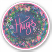 Sticker Embranchements Inspirer un joli MOT d'Inspirété (Devant)