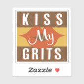 Sticker Embrasse mes petits pains (Feuille)