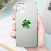Sticker Embrassez-moi ! La Saint-Patrick (Téléphone)