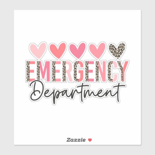 Sticker Emergency Department (Feuille)