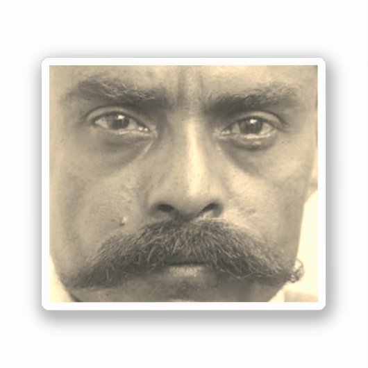 Sticker Emiliano Zapata (Recto)
