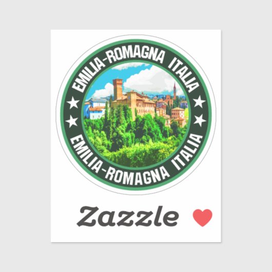 Sticker Émilie-Romagne (Feuille)