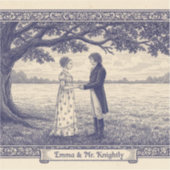 Sticker Emma et M. Knightley (Recto)