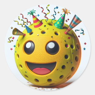 Sticker Emoji Anniversaire de PickleBall