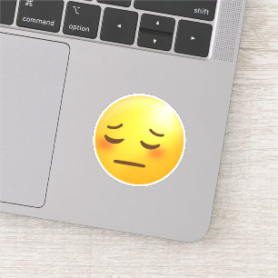 Sticker Emoji du visage pensif