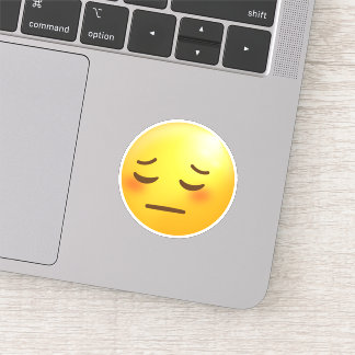 Sticker Emoji du visage pensif