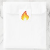Sticker Emoji flamme (Sac)