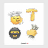 Sticker Emoji Pack (Feuille)
