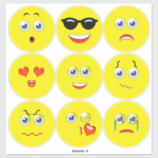 Sticker Emojis (Feuille)