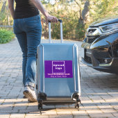 Sticker Emplacement commercial sur grand rectangle violet (Valise Insitu)