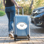 Sticker Emplacement de l'entreprise sur blanc Grande forme (Valise Insitu)