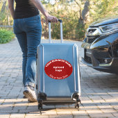 Sticker Emplacement de l'entreprise sur rouge grande forme (Valise Insitu)