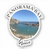 Sticker Emplacement touristique de voyage photographique (Devant)