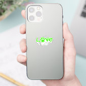 Sticker Empreinte de patte (Téléphone)