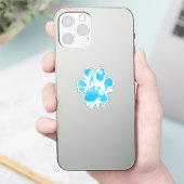 Sticker Empreinte de patte (Téléphone)
