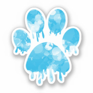 Sticker Empreinte de patte