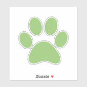 Sticker Empreinte de patte (Feuille)