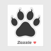 Sticker Empreinte de patte de tigre (Feuille)