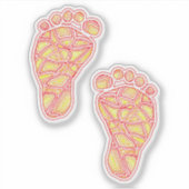 Sticker Empreintes bébé (Devant)