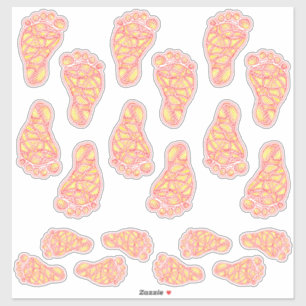 Sticker Empreintes bébé