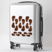 Sticker Empreintes bébé (Sur valise)