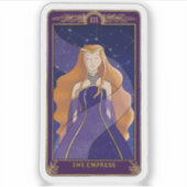 Sticker Empress Tarot Card (Devant)
