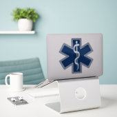 Sticker EMS EMT paramétré (Ordinateur portable sur le bureau)