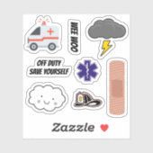 Sticker EMS Humour Pack, Parole (Feuille)