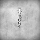 Sticker en aluminium ET TU' (Devant)