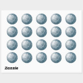 Sticker en argent Disco Ball (Feuille)