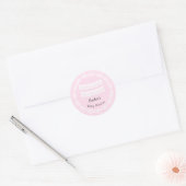 Sticker en Baby shower rose Cielito Lindo (Enveloppe)