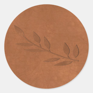 Sticker en cuivre concassé
