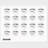 Sticker en dentelle douce et chic (Feuille)