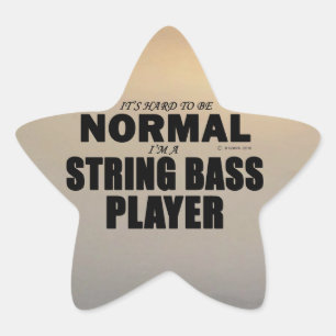 Sticker en étoile du Lecteur de basse à chaîne nor