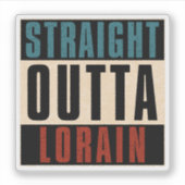 Sticker En face de Lorain Ohio OH (Devant)