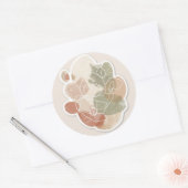 Sticker en forme Abstraite minimale (Enveloppe)