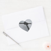 Sticker en forme de coeur (Enveloppe)