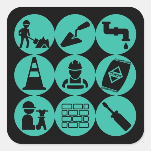 Sticker en génie civil (Devant)