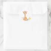Sticker en Giraffe pour bébé mignonne (Sac)