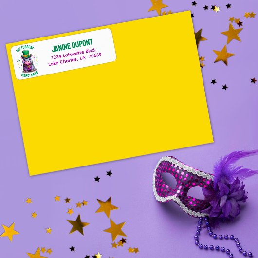 Sticker en gros Mardi Gras Mardi Hippo