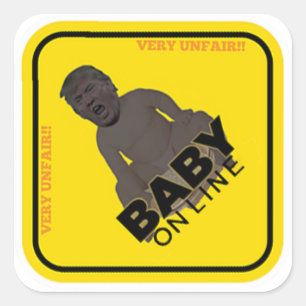 Sticker en ligne Trump-Baby