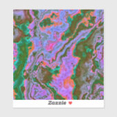 Sticker en marbre aigre (Feuille)