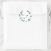 Sticker en Merci botanique de la branche de la cou (Sac)