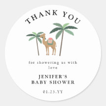Sticker en Merci Dreamt Desert Cute Camel