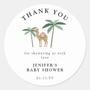 Sticker en Merci Dreamt Desert Cute Camel