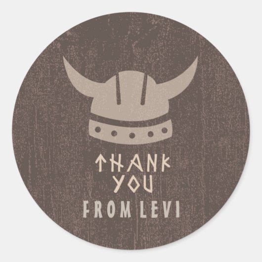 Sticker en Merci Viking & Dragon (Devant)