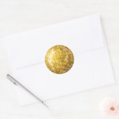 Sticker en or Disco Ball (Enveloppe)