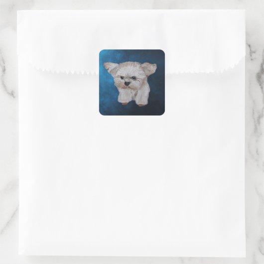 Sticker en peluche à main (Sac)