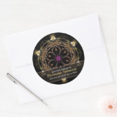 Sticker en plaque d'immatriculation Avanaza Golden (Enveloppe)