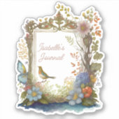 Sticker en plaques de livres du Journal Fairytale  (Devant)
